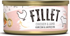 MR.BANDIT Fillet Chicken / Lamb Kurczak Jagnięcina dla kota 80g