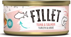 MR.BANDIT Fillet Tuna / Salmon Tuńczyk Łosoś dla kota 80g