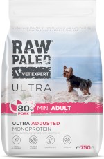 Vet Expert RAW PALEO Mini Adult Ultra Pork 750g