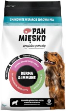 PAN MIĘSKO Derma Immune dla psów 9kg