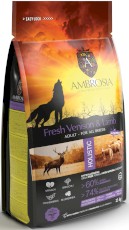 AMBROSIA Dog Adult Fresh Venison / Lamb Świeża Dziczyzna i Jagnięcina 2kg