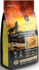 AMBROSIA Dog Adult Mini Sensitive Fresh Salmon / Rabbit Świeży Łosoś i Królik 5kg
