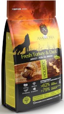 AMBROSIA Dog Adult Fresh Turkey / Duck Świeży Indyk i Kaczka 12kg