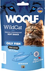 WOOLF WildCat Soft Snack Oily Fish Przysmak półwilgotny dla kota z Rybą 50g
