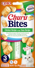 INABA Cat Churu Bites Chicken Tuna Kurczak Tuńczyk 3x10g