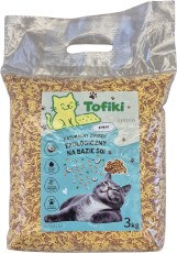 TOFIKI Żwirek sojowy zbrylający Kokos 3kg