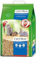 CAT'S BEST Universal Strawberry Żwirek drewniany 10l