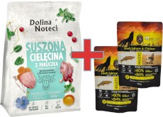 DOLINA NOTECI Premium Małe Rasy SUSZONA Cielęcina Perliczka 3kg + 200g Karmy SuperPremium GRATIS !!