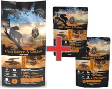 AMBROSIA Cat Adult / Sterilized Fresh Salmon / Chicken Świeży Łosoś i Kurczak 1,5kg + 200g GRATIS!