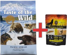 TASTE OF THE WILD Canine Pacific Stream 2kg + 100g Karmy SuperPremium GRATIS !!