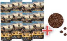 AMBROSIA Cat Young / Sterilised Turkey / Chicken Indyk i Kurczak 12x85g + 100g GRATIS