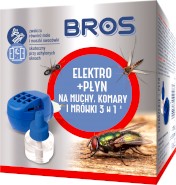 BROS Elektro + Płyn na muchy komary i mrówki *3 w 1*