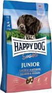 HAPPY DOG Sensible JUNIOR Łosoś Ziemniaki 4kg