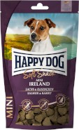 HAPPY DOG Soft Snack MINI Ireland Łosoś Królik 100g