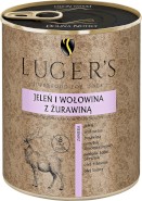 Dolina Noteci LUGER'S Jeleń i Wołowina z Żurawiną 800g