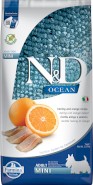 FARMINA ND DOG OCEAN Herring Orange Adult Mini 7kg