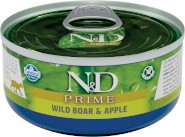 FARMINA ND CAT PRIME Wild Boar Apple Dziczyzna Jabłko 70g