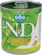 FARMINA ND DOG PRIME Boar Apple Dziczyzna jabłko 285g