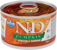 FARMINA ND DOG PUMPKIN Venison Jeleń Dynia 140g