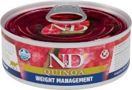 FARMINA ND QUINOA CAT Weight Management 80g