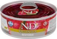 FARMINA ND QUINOA CAT Neutered Pork 80g