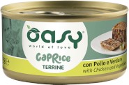 OASY Cat Caprice Terrine Kurczak z Warzywami dla kota 85g