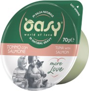 OASY Cat More Love Cup Tuńczyk z Łososiem 70g