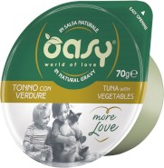 OASY Cat More Love Cup Tuńczyk z Warzywami 70g