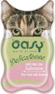 OASY Cat Delicatesse Fine Pate Salmon Łosoś w pasztecie 85g