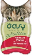 OASY Cat Delicatesse Fine Pate Veal Cielęcina w pasztecie 85g