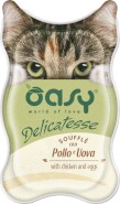 OASY Delicatesse Souffle Kot Chicken Eggs Kurczak i Jajka 85g