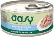 OASY Cat Specialita Naturale Tuńczyk Małże 150g