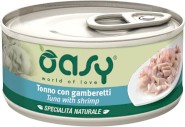 OASY Cat Specialita Naturale Tuńczyk Krewetki 150g