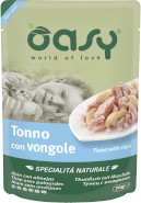 OASY Cat Specialita Naturale Tuńczyk z Małżami Saszetka 70g