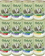 OASY Lifestage Adult Pate MIX pasztet dla psa 12x400g