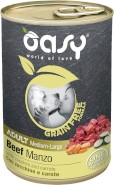 OASY Dog OAP GF Adult Medium / Large Beef Wołowina 400g