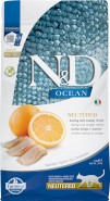 FARMINA ND CAT OCEAN Herring Orange Adult Neutered 1,5kg