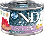 FARMINA ND CAT NATURAL Tuna / Shrimp Tuńczyk Krewetki 140g