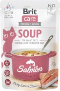 BRIT Care Cat SOUP Salmon Zupa z Łososiem dla kota 75g