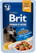 BRIT Premium Cat Fillets in Gravy Tuna TUŃCZYK sos 85g