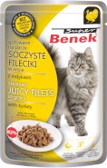 SUPER BENEK Soczyste Filiecki w sosie z Indykiem 85g