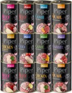 DOLINA NOTECI PIPER Animals Pies MIX 12x400g