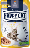 HAPPY CAT Adult Culinary Farm Poultry Drób w sosie 85g