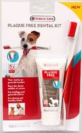 VERSELE LAGA Oropharma Plaque Free Dental Care Kit - zestaw pasta do zębów + szczoteczka - Zdjęcie nr 2