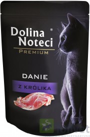 DOLINA NOTECI Premium Kot Danie z Królika saszetka 85g - Zdjęcie główne