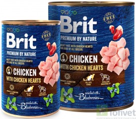 BRIT Premium by Nature CHICKEN Drób Jagody 800g - Zdjęcie nr 2