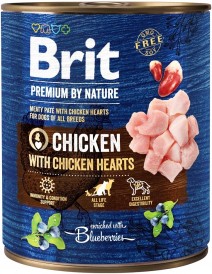 BRIT Premium by Nature CHICKEN Drób Jagody 800g - Zdjęcie główne