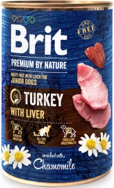 BRIT Premium by Nature TURKEY Indyk Rumianek 400g - Zdjęcie główne