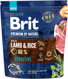 BRIT Premium by Nature Lamb / Rice Sensitive 1kg - Zdjęcie nr 2