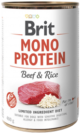 BRIT Mono Protein Beef / Rice WOŁOWINA RYŻ 400g